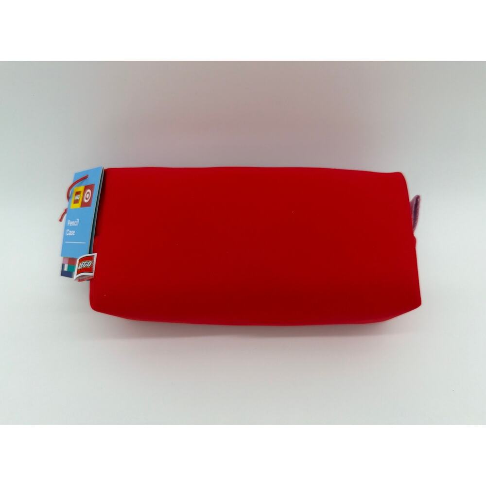 LEGO Collection x Target Pencil Case Accessory Pouch Cosmetic Bag NWT Red